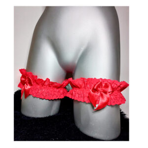 Ligas Crespas Rojas