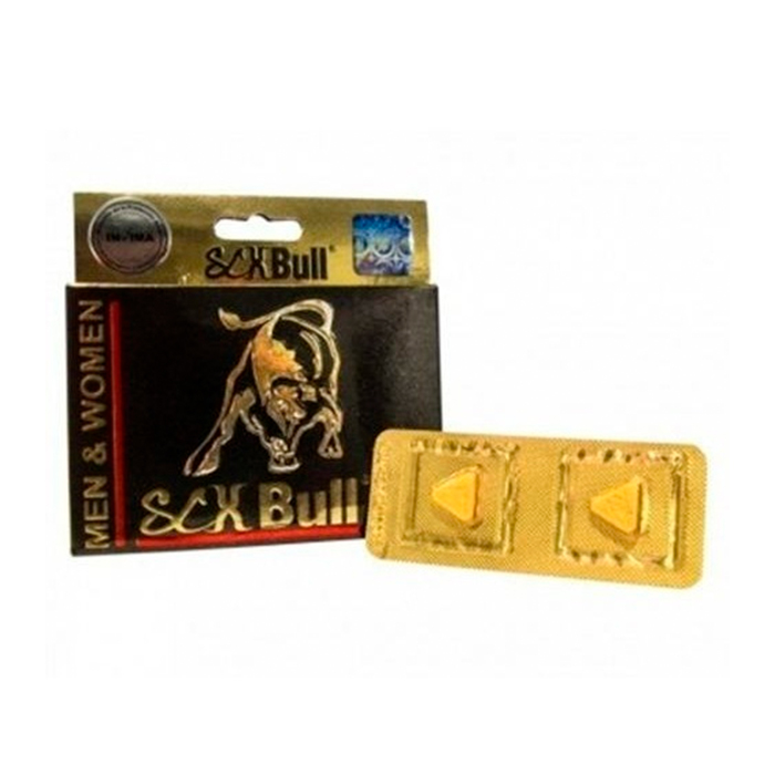 Potenciador sex bull x2 pastillas