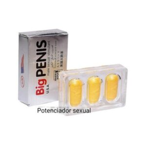 Potenciador Big Pennis X3 Pastillas