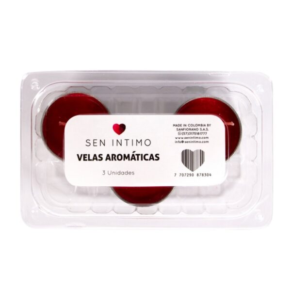 Vela Aromática SEN x3 unidades - Imagen 3