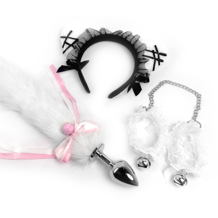 BDSM – Kit 3 Piezas – Cute Blanco