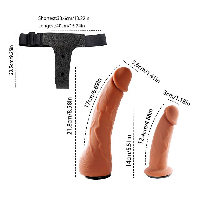Arnés vibrador para mujer - Enduro - Imagen 2