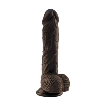 Dildo Realista Ultra Suave Café